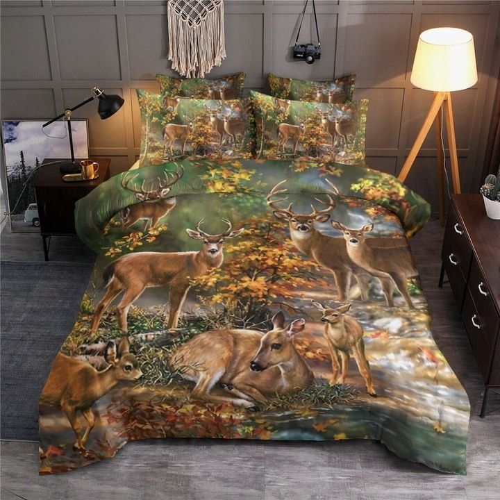 Deer Hunting Family Bedding Set EWV8TTHTDR - Betiti Store