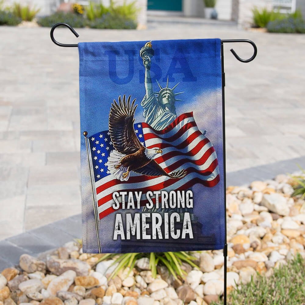 Stay Strong America Eagle Flag - Betiti Store