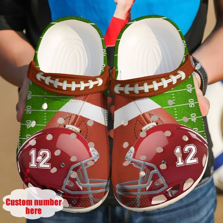 Football Personalized Lover Sku 1083 Crocs Clog Shoes - Betiti Store