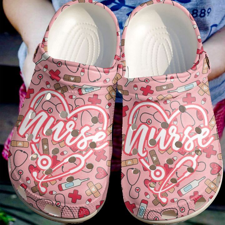 Nurse Lovely Life Sku 1626 Crocs Clog Shoes - Betiti Store