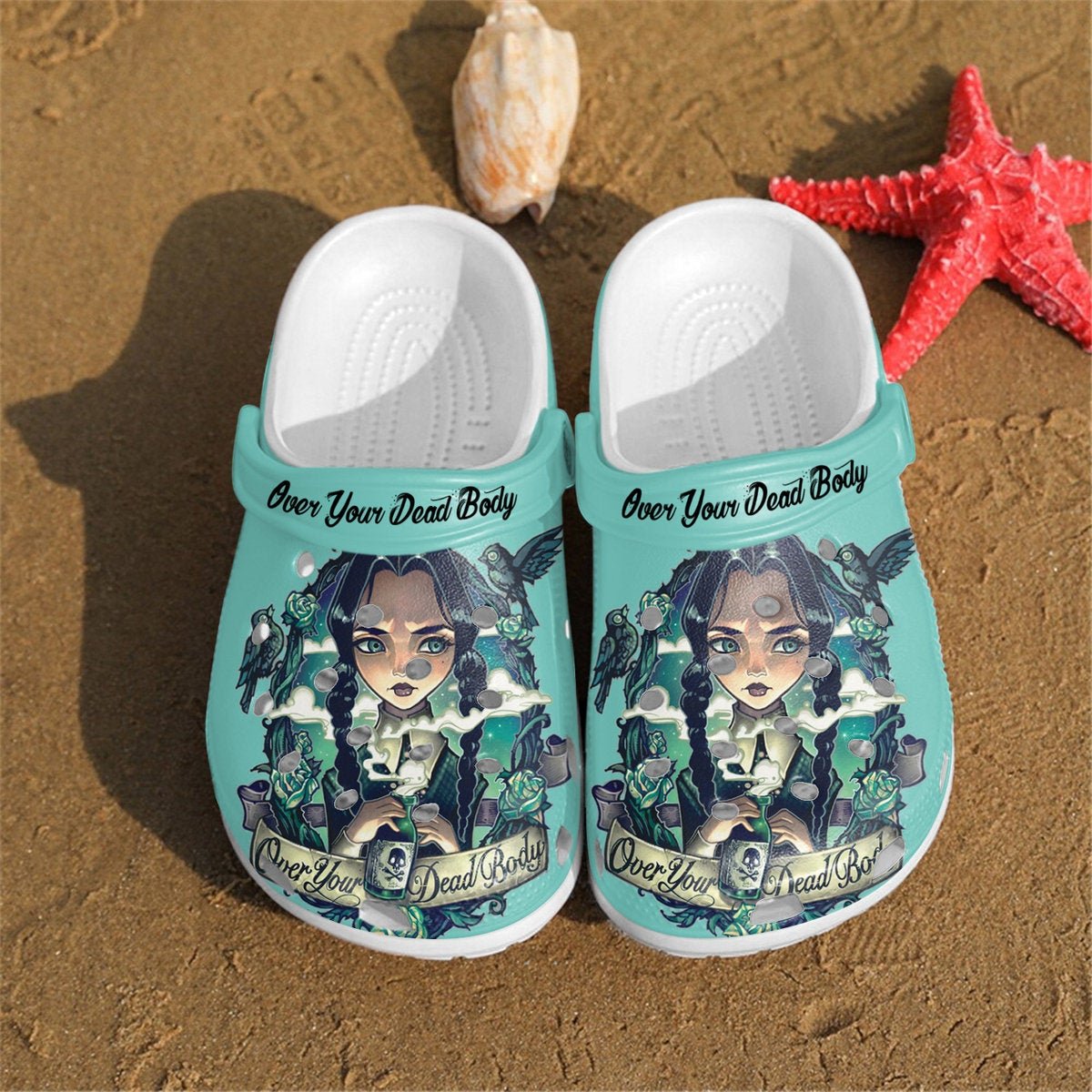 Over your dead body clog shoes - Betiti Store