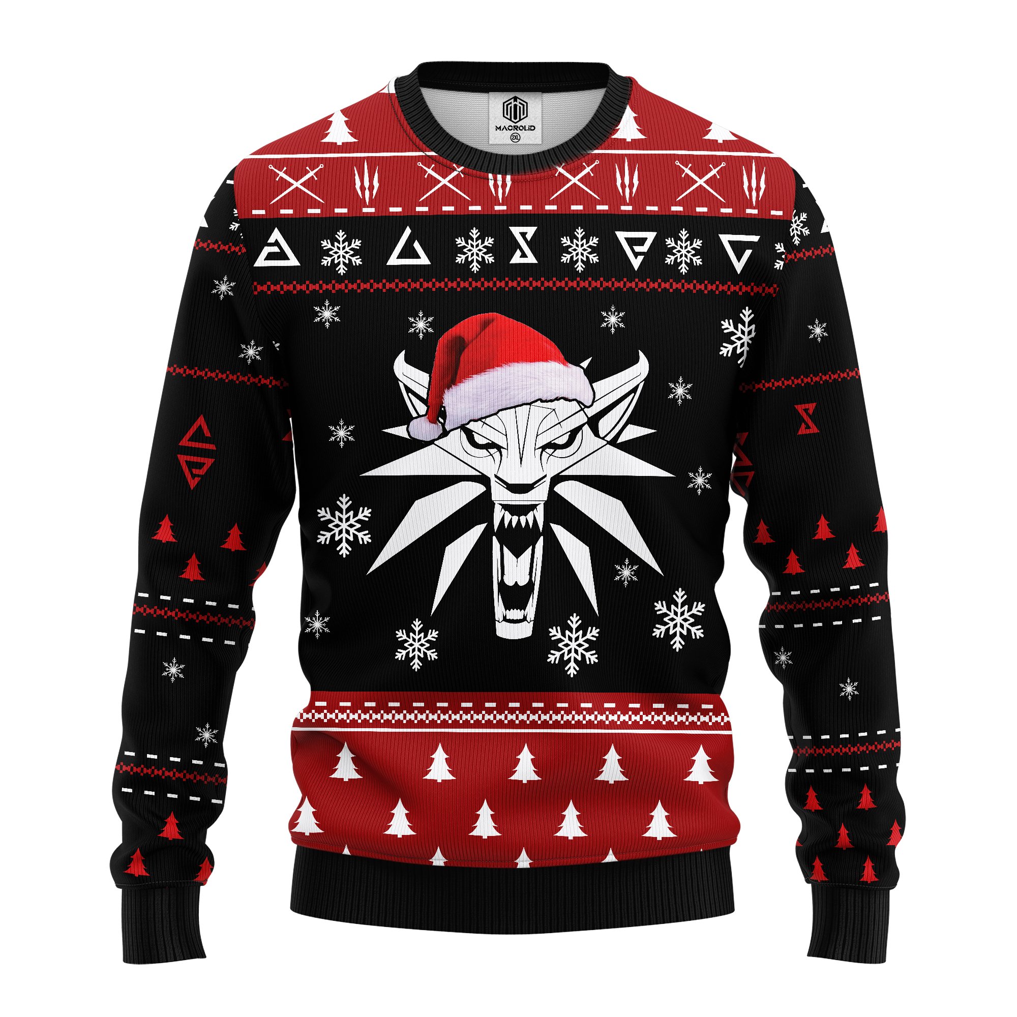 The Witcher Ugly Christmas Sweater Amazing Gift Idea Thanksgiving Gift ...